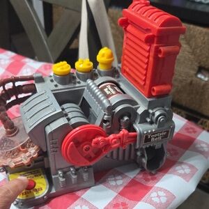Factory Playset - Red, Gray, and Yellow